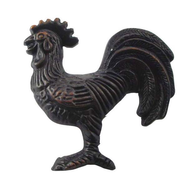 Mng 2 1/4" Rooster, Right Cabinet/Left Facing, Oil Rubbed Bronze 10913